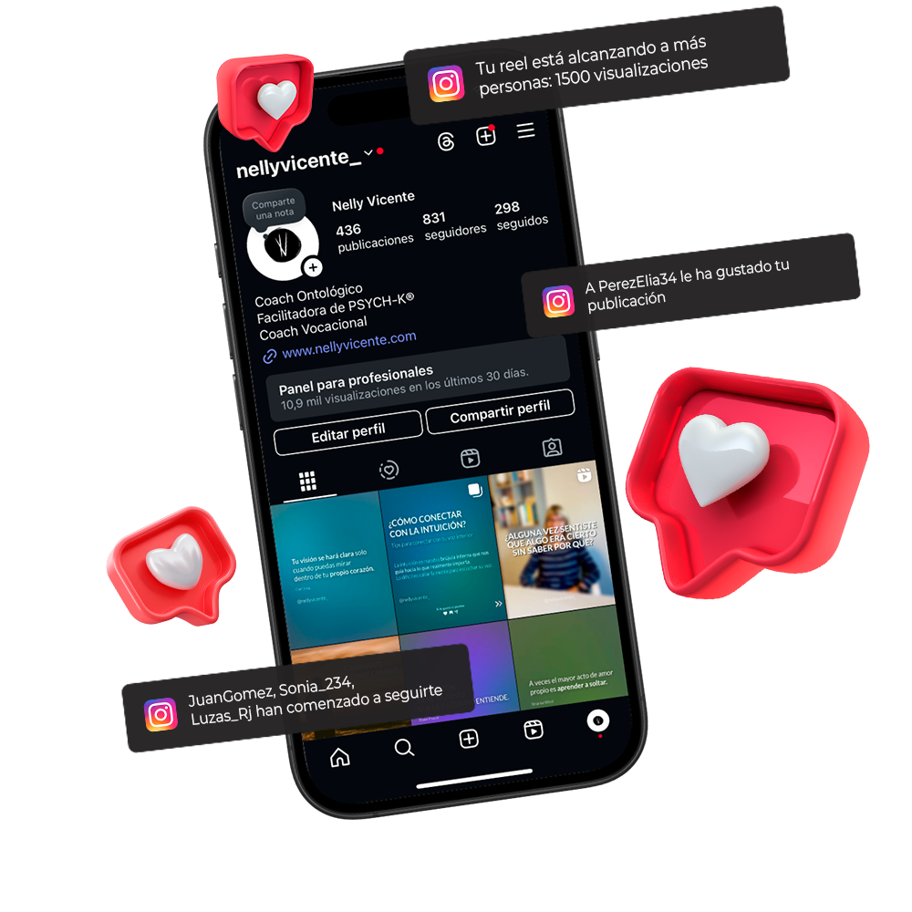 Cuenta de Instagram