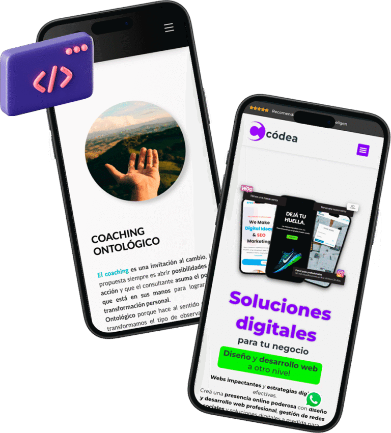 Sitios Web en Mobil